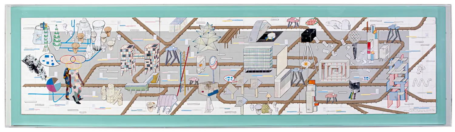 Obra de arte: Study for Seattle Mural